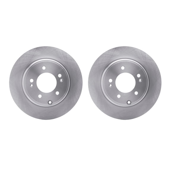 Dynamic Friction Company Rear Brake Rotors 6002-21036
