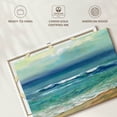 thumbnail image 6 of Elephant Stock Serene Seaside Sunrise Wall Art - Horizontal Canvas Wall Art - Living Room Wall Decor - Beach Canvas - Blue And Teal Decor By Silvia Vassileva - 12" x 8", 6 of 8