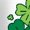 WHITE, variant on Disney - Pluto Shamrocks - Youth Girls Boxy T-Shirt