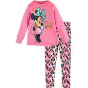 Disney Girls 2T-4T Minnie Legging Set Pink 3T