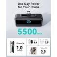 thumbnail image 4 of Mini cargador portátil Power Bank INIU de 5500 mAh, color amarillo, 4 of 7