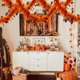 thumbnail image 4 of Decoraciones de Halloween, decoración de Halloween, tiras de flores de colores, suministros para fiestas colgantes, cinco estrellas, calabazas, arañas, papel, accesorios de Halloween colgantes, tiras, 4 of 6