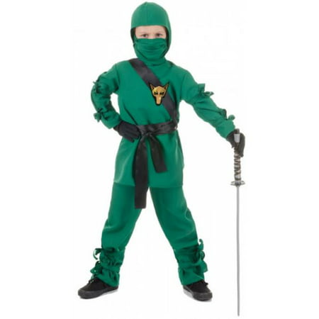 Costumes for all Occasions UR25852LG Ninja Child Green Large