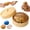 Gold, variant on Glitter Dumpling Squishy, Dumpling Squishies Mystery Box, Viral Bao Bun Squeeze Toys, Colorful Sensory Fidget Toys for Stress Relief, Stretchy Desk Toys, Party Favor Gift for Teens & Adults (White)