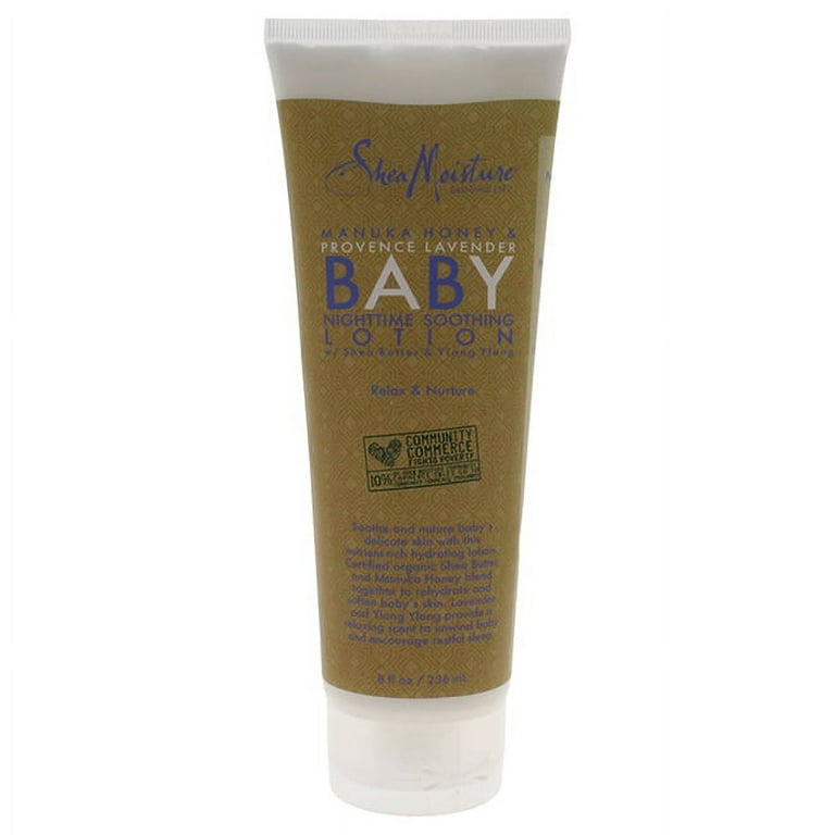 Shea moisture manuka honey & provence lavender baby nighttime store soothing lotion