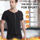 thumbnail image 2 of Hombres Chaleco De Sudor Adelgazamiento Sauna Entrenamiento Camiseta Sin Mangas Cremallera Body Sculpting Ropa Para Correr Baloncesto Boxeo Vogacara OD014817-05, 2 of 6