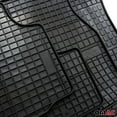 thumbnail image 6 of OMAC Floor Mats Liner for Toyota Corolla 2014-2019 Rubber Black 4Pcs, 6 of 12