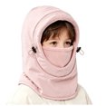 thumbnail image 6 of Hessimy Kids Fleece Balaclava Hood with Adjustable Drawstring,Winter Windproof Face and Neck Cover, 6 of 9