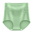 thumbnail image 3 of Bovxnpu Womens Underwear Plus Size Panties, Women's High Waisted Cotton Brief Underwear, Lace Abdomen Mid-rise Waist And Hip Lift Breathable Underwear Briefs M, 3 of 4