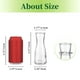 thumbnail image 5 of Vase Hewory Glass Bud, flores pequeñas transparentes, juego de 12, 5 of 7