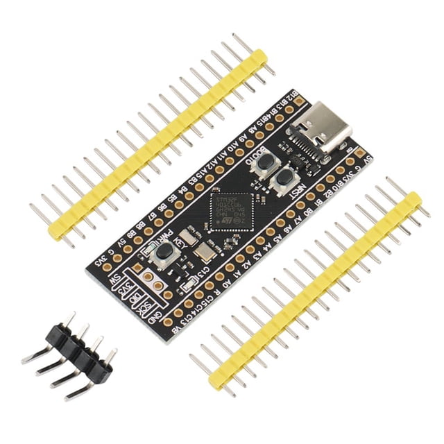 STM32F401 Development Board, STM32F401CEU6 STM32F4 Learning Board, Support for MicroPython/ Programming,1 * Development Board,Black