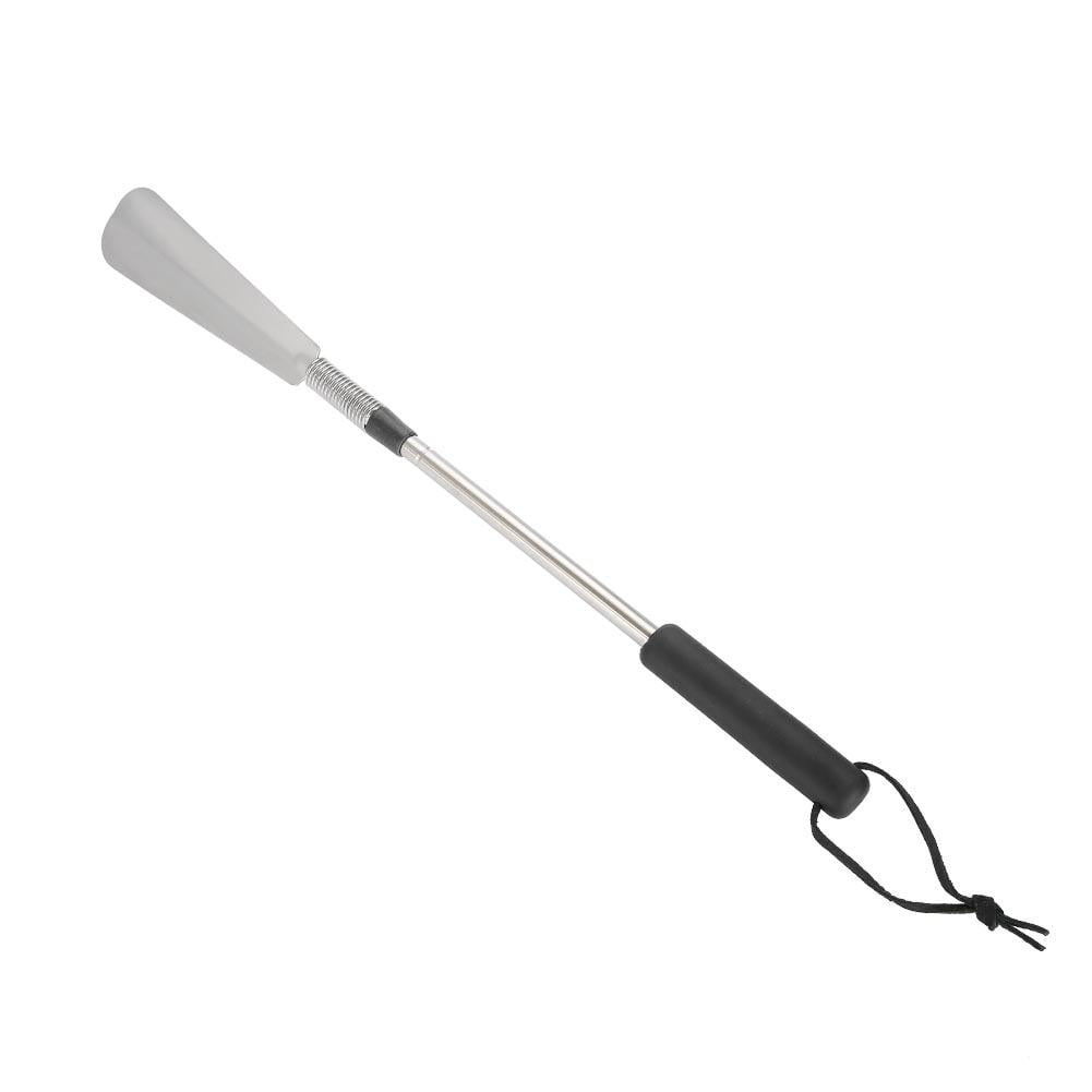WALFRONT Portable Telescopic Extendable Shoe Horn Stainless Steel