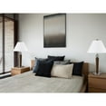 thumbnail image 4 of 29" Nickel Metal Two Light Usb Table Lamp With White Empire Shade, 4 of 6