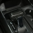 thumbnail image 2 of Gear Shift Knob Cover Trim Carbon Fiber Style Fit for Ford F150 F-150 2021-2023, 2 of 5