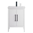 thumbnail image 5 of Vanity Art 24” Single Sink Bathroom Vanity Cabinet with Ceramic Countertop, 5 of 9