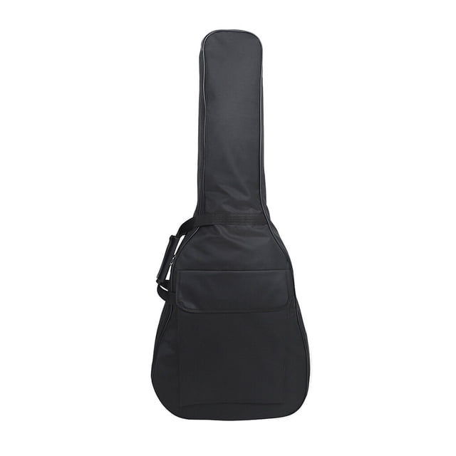 Padded Guitar Bag Adjustable Strap Dual Shoulder Case Waterproof Backpack Thickening Fabric Soft for Musical Bags Black