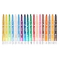 thumbnail image 1 of Uxcell Pasteles de aceite, crayones de aceite suaves redondos, suministros de arte de 18 colores 4.45", 1 of 7