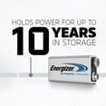 thumbnail image 3 of Energizer Ultimate Lithium 9V Batteries, 2 Pack For Multipurpose - 9V - 9 V DC - Lithium (Li) - 2 / Pack, 3 of 7