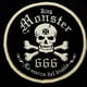 thumbnail image 2 of Gorro Beanie Negro Unitalla Logo Kingmonster, 2 of 3