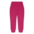 thumbnail image 5 of Flare Leggings, Crossover Yoga Pants with Tummy Control, High-Waisted and Wide Leg, 5 of 7