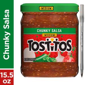 Tostitos Chunky Salsa, Medium with pan