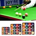 thumbnail image 2 of Mini Billiards Table Balls Pool Cue Balls Full Set Snooker & Billiard Accessory Dropship 38mm, 2 of 6