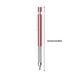 thumbnail image 2 of Kenally Lápiz Bolígrafos de metal Antideslizante Automático 0.5 / 0.7MM Lápices de pintura de plomo Papelería Escuela Oficina Suministros Material de laboratorio Rojo Metálico 0.7, 2 of 6
