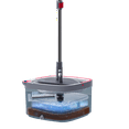 thumbnail image 5 of True Clean Spin Mop and Bucket Deluxe System with Silicone Sweeper, Clean Water Separation, Self Cleaning Microfiber Floor Mop for Vinyl & Tile, 5 of 11
