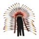 thumbnail image 1 of Sombrero de jefe indio americano, tocado, tocado inspirado en los nativos americanos alargar el estilo, 1 of 9