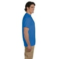 thumbnail image 3 of The Fruit of the Loom Adult 5 oz HD Cotton T-Shirt - RETRO HTH ROYAL - 2XL, 3 of 3