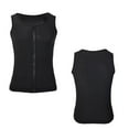 thumbnail image 4 of Men Sauna Sweat Waist Trainer Fat Burner Body Corset Zipper Vest Compression Slimming Breathable Control Shapewear S-3XL 6Size, 4 of 7