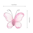thumbnail image 4 of Miangastore 50 Pcs Fil de Maille Transparent Pailleté (Rose), 4 of 8