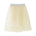 thumbnail image 3 of MIASHUI Girls Ballet Skirt with Heart Sequin Embroidery for Dance Party and Performance White,2-3 Years, 3 of 6