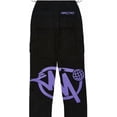 thumbnail image 4 of Pantalones de chándal Minus Two Cargo Y2K para hombre 2023, vaqueros Y2K, pantalones cargo holgados de hip-hop, vaqueros Harajuku negros con estampado holgado y recto., 4 of 5