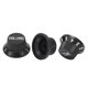 thumbnail image 2 of Perillas de control de guitarra de 3 piezas, 1 volumen, 2 tonos, ajuste superior ABS, kit de repuesto para instrumento, accesorio negro, 2 of 14