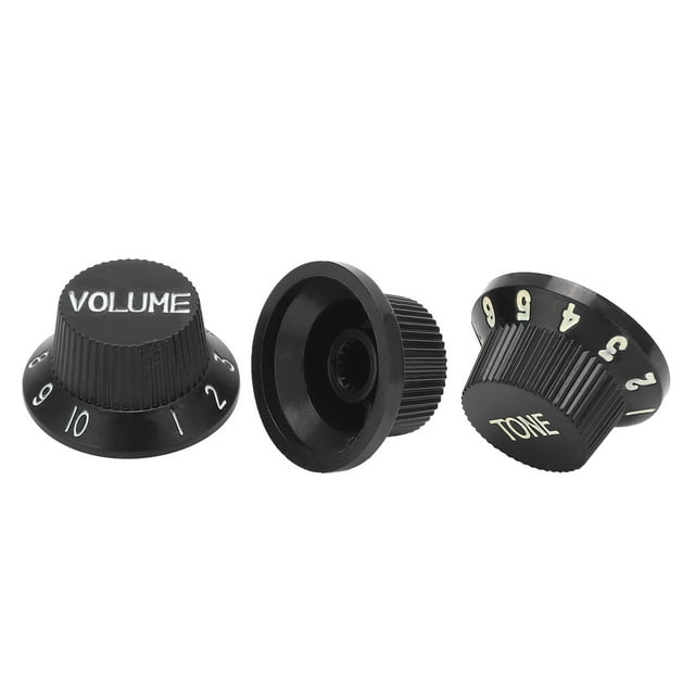 Juego de perillas de guitarra NikouMX 3 piezas Perilla de control de guitarra