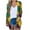 O, variant on Mardi Gras Cardigan for Women, Oversized Causal Glitter Open Front Jackets Carnival Party Trendy Tops with Pockets