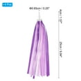 thumbnail image 2 of Uxcell Bike Streamers, Colorful Scooter Handlebar Tassels Grips Ribbon Accessories Decorations for Bicycle Tricycle Gradient Purple, 2 of 6