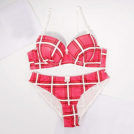 

CAICJ98 Lingerie for Women Naughty Women Wirefree Adjustable Fitness Top Sport Push Up Seamless Running Yoga Bra Red
