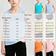 thumbnail image 6 of FRSASU Boys Cotton Tank Tops Casual Sleeveless Crewneck Athletic Workout Tees Summer Basic Solid Undershirts Yellow-B, 6 of 6