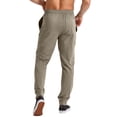 thumbnail image 2 of Hanes Originals Joggers Men's Cotton Jersey Sweatpants Pockets Regular Fit 30.5" inseam, 2 of 6