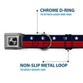 thumbnail image 5 of Buckle-Down Pet Collar, Dog Collar Metal Seatbelt Buckle, Americana Stars Stripes Blue White Red, 11 to 16.5 Inches 1.0 Inch Wide, 5 of 8