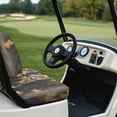 thumbnail image 6 of Pzuqiu Golf Cart Seat Comfortable Polyester Cloth, Compatible with Outdoor Sports Golf Cart Seats, for Ezgo Golf Carts, Buck Camo, 6 of 10