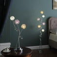 thumbnail image 2 of Ore International 28" In 3 Aluminum Led Zeus Metal Table Lamp, 2 of 6
