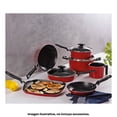 thumbnail image 4 of Batería de Cocina Tramontina Aluminio 10 Pzas Modelo Roch Rojo, 4 of 4
