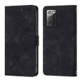 thumbnail image 2 of Compatible with Samsung Galaxy Note 20 Classic Embossed PU Leather Case with Card Holder Shockproof Cover, 2 of 5