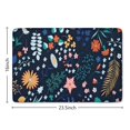 thumbnail image 5 of Pioneer Flower Floral Print Flannel Non Slip Door Rugs,Washable Door Mats Indoor,Decorative Door Mats,Dirt-Resistant and Absorbent Doormat for Entrance,Bedroom,Kitchen,Bathroom,23.5"x16", 5 of 5