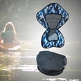 thumbnail image 3 of Soporte de respaldo de asiento de Kayak con bolsa de almacenamiento trasera desmontable Respaldo alto Stand up Paddleboard Asiento Espesar Cojines de kusrkot Asiento de kayak, 3 of 8