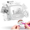 thumbnail image 1 of iDPRT - Máquina portátil para crear pegatinas con 1 rollo de papel adhesivo, miniimpresora rápida y eficiente, impresora térmica para notas de estudio, fotos, bricolaje y etiquetas, aplicación gratuit, 1 of 5