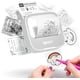thumbnail image 1 of iDPRT - Máquina portátil para crear pegatinas con 1 rollo de papel adhesivo, miniimpresora rápida y eficiente, impresora térmica para notas de estudio, fotos, bricolaje y etiquetas, aplicación gratuit, 1 of 5